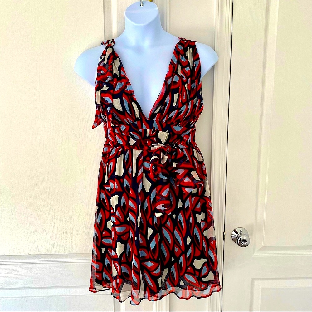 PINKO SILK MINI DRESS